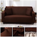 Miniatyrbillede 11 af 11: Elastisk sofabetræk med krydsmønster, strækbart all-inclusive sofabetræk til stue, sofabetræk til sofa og loveseat Color 10 2-seater 145-185cm