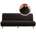 Miniatyrbild 2 av 11: Storlek Sofföverdrag Bäddsoffa Fällbart Sits Överdrag Stretch Överdrag Armlös Billig Soffskydd Elastiskt Överdrag För Hem Hotell Bankett 3776-BE D Size 190-210cm