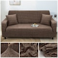 Miniatyrbillede 1 af 11: Elastisk sofabetræk med krydsmønster, strækbart all-inclusive sofabetræk til stue, sofabetræk til sofa og loveseat Color 13 2-seater 145-185cm