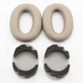 Miniatyrbillede 1 af 5: Passer til Sony WH-1000XM3 Øretelefon Læder Etui Headset 1000xm3 Ørekopper Skum Cover Øre Bomuld Læder Etui Brown