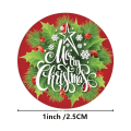 Miniatyrbild 4 av 11: 500 st/rulle Jul Godispåse Förslutningsetiketter Juldekoration för Hemmet Jultomte Julgran Ornament Nyår 2023 2