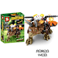Miniatyrbillede 1 af 11: Præhistorisk Planet Jurassic Age Dinosaur Klods Kompatibel Legodinosaur Udviklingslegetøj Byggeklodser Legetøj Gaver Dreng 7 No box