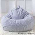 Pikkukuva 4 / 5: Aikuisten Lasten Suuri Säkkituoli Sohvan Päällinen Sisäkäyttöön, Lazy Lounger, Ei Täytettä Red M