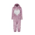 Miniatyrbilde 5 av 5: Dame Vår Høst Hette Jumpsuit Kjærlighetstrykk Kåpe Varm Casual Romper Dame Hjem Glidelås Pyjamas Blue S