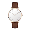 Miniatyrbillede 3 af 8: Herreur Koreansk Mode Parur Studenter Quartz Ur CH0239