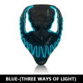 Miniatyrbilde 8 av 11: Halloween Maske Lysende Hacker Purge Maske Skummel LED Maske for Cosplay Kostymer Festival Karneval Party Gaver til Barn Menn Kvinner overseas Yellow