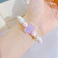 Miniatyrbilde 2 av 11: Xiaohongshu Samme Stil Studenter Armbånd Lysende Kaninarmbånd Søte Tegneserie Tilbehør White luminous rabbit/boxed