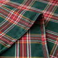 Miniatyrbild 4 av 4: Duk Julhelg Tygbordsduk Garnfärgad Grön Rutig Rektangulär Bordsmatta Duk Red and green plaids 140*260cm