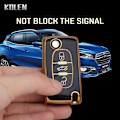 Miniatyrbillede 5 af 11: TPU Bil Fjernbetjening Nøgle Etui Cover Skal Til Peugeot 107 207 307 308 407 607 3008 5008 Til Citroen Xsara Picasso C5 C6 C8 Nøglefri 2 Button Green