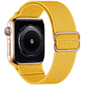Miniatyrbilde 1 av 11: Nylonstropp for Apple Watch-reim 44 mm 40 mm 41 mm 45 mm Justerbar elastisk solo loop-beltearmbånd Apple Watch Series 7 6 se 5 4 3 Ginger 38mm - 40mm - 41mm