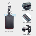 Miniatyrbild 2 av 8: Läder Bilnyckelskydd För Mazda 3 Sedan Hatchback 2019 CX-30 CX-5 CX-9 2020 CX50 Nyckelring Smart Fjärrkontroll Skyddsfodral 3 Buttons
