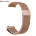 Miniatyrbilde 1 av 8: Fitbit Versa 2 3 Lite Sense Bånd Metallreim For Fitbit Versa Håndledd Milanesisk Erstatningsarmbånd fit bit Klokkereim Rose Gold For Versa 2