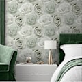 Miniatyrbilde 2 av 5: Melany Rose Tapet Salviegrønn Sage Green