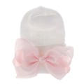 Miniatyrbillede 7 af 11: Babyhue Vinterhue Beanie Dobbeltlags Fortykkede Sløjfehue Baby Ny Hospitalshue #7 gray knot gray cap Average size