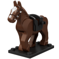 Miniatyrbild 8 av 9: Enstaka Försäljning Medeltida Riddare Romersk Krigshäst Rohan Djur Byggklossar Actionfigurer Leksaker För Barn Koruit XP1007-1016 XP1014