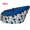 Miniatyrbilde 5 av 5: Baby Saccosekk Barnesofa Stoltrekk Myke Plysjleker Barneseng med Justerbar Sele Pink None