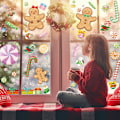 Miniatyrbild 2 av 11: 2023 Jul Glasdekaler God Jul Dekor För Hem Godis Käpp Elektrostatisk Dekaler Fönsterdekaler Julpynt H