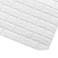 Miniatyrbillede 3 af 5: Vandtæt, 3D murstens tapet LxH 70 x 7cm / C08-Brick-Black LxH 70 x 7cm / C08-Brick-Black