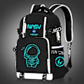 Pikkukuva 5 / 11: Vedenpitävä valaiseva lasten reppu poikien koululaukut ortopedinen koulureppu alakoululaukku kirjalaukku Mochila wallet Backpacks