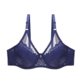 Miniatyrbilde 2 av 5: 75 80 85 90 95 100 C D Cup Dame BH Plus Størrelse Blonde Solid Undertøy Black 85C