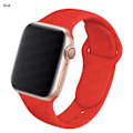 Pikkukuva 3 / 11: Silikoniranneke Apple Watch -rannekkeelle 44mm 40mm 38mm 42mm Correa Iwatch Serie Se 6 5 4 3 Rannekoru Apple Watch Series 7 45mm 41mm Vintage Rose 38  40 41 mm M-L