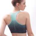 Pikkukuva 4 / 8: Joogaliivit naisille, nopeasti kuivuvat, pehmustetut, urheilutoppi, fitness-urheiluliivit green L