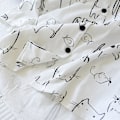 Miniatyrbild 5 av 5: Pencil Cat! Nya sommarpyjamasar för damer, tvådelad, stor storlek, kortärmad, shorts, tunn, 100% bomull, serietidningsmönster, lös passform, hemmakläder Like the picture XL