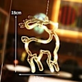 Miniatyrbillede 3 af 5: LED Julelys Dekoration Snemand Klokke Stjerne Ferie Hjem Vindue Stjernelys Sugekop Lampe Default Title