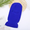 Miniatyrbilde 11 av 11: Unisex Heldekkende Ansiktsmaske 1 Hull Ski Maske Balaclava Beanies Luer Hatter For Menn Kvinner Army Tactical Cs Vindtett Strikket Lue Vinter Varme Caps Green