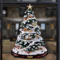 Miniatyrbilde 5 av 11: Juletre Vindusklistremerker Roterende Skulptur Togdekorasjon Juledekorasjoner Vinter Hjemmeinnredning 2023 Navidad as picture 20x30cm