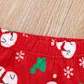 Miniatyrbilde 4 av 5: Julepysjamas Matchende Familiepysjamaser Foreldre-Barn Drakter Hjemmepysjamas Todelt Sett Picture color 儿童款100
