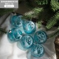 Pikkukuva 6 / 9: 6 kpl 6 cm Joulukoriste Läpinäkyvät Lumipallot Riipukset Hyvää Joulua Kuusen Kirkkaat Koristeet Ripustettavat Koristeet Joulu Navidad C 6cm