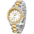 Miniatyrbillede 3 af 4: Dame Diamant Quartz Ur Japansk Urværk Dameur CH3604
