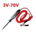 Miniatyrbillede 8 af 9: Bil Lastbil Spændingskredsløbstester Digital Display Lang Sonde Pen Lyspære Automobil Diagnostiske Værktøjer Autoreparation B  3V-70V