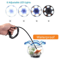 Miniatyrbilde 2 av 5: Endoskop Kamera 7mm 3 i 1 USB Mini Videokameraer Wsdcam IP67 Vanntett 6 LED Borescope Inspeksjonskamera For Windows PC Android 1.5m Soft Wire