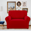 Miniatyrbild 2 av 10: 22 enfärgade färger funda soffa elastica 1 2 3 4 sits Soffa schäslong överdrag lounge wine red2 1seat ( 90-140cm )