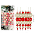 Miniatyrbild 1 av 11: Polkagris Julgransdekoration God Jul Dekorationer för Hemmet Navidad Gåva Julgransprydnader Nyår 6pcs Ornament 16