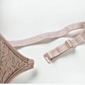 Miniatyrbild 4 av 4: Behåar för Kvinnor Med Bygel Underkläder Spets BH Bralette Sexiga Underkläder Behå BH Topp Beige 34C