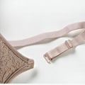 Pikkukuva 5 / 5: Rintaliivit Naisille Kaarituelliset Alusvaatteet Pitsiliivit Bralette Seksikkäät Alusasut Rintaliivit BH Toppi Black 40B