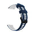 Miniatyrbild 9 av 10: 20/22mm Silikonarmband med två färger för Huawei GT2 Gaming 245 Outer lime and inner black 22mm