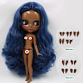 Miniatyrbilde 1 av 11: ICY DBS Blyth Fabrikkdukke Egnet for utkledning selv DIY Endre 1/6 BJD Leketøy spesialpris OB24b kuleledd super black13