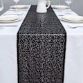 Miniatyrbilde 8 av 11: 2 stk. paljettbordflagg bryllupsseremoni oppsett duk bordløper juledekorasjon polyester firkantet glitterpaljett Rose Red 30*140cm/80g