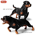 Miniatyrbild 11 av 11: Oenux Nya Stora Hund Djursimulering Bullterrier Rottweiler Corgi Shiba Inu Bully Hund Actionfigurer PVC Härliga Husdjursmodell Leksaker Canis lupus familiar4