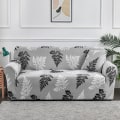 Miniatyrbild 6 av 11: Blommiga Tryckta Överdrag Stretch Rutiga Sofföverdrag för Vardagsrum Elastiskt Sofföverdrag Fåtöljöverdrag Soffhandduk Heminredning 1/2/3/4-sits Pattern 21 2-seater 145-185cm