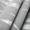 Miniatyrbild 3 av 5: Präglad Tapet Silvergrå 0.53x9.5m Modern 3D Textur Tapet För Sovrum Vardagsrum