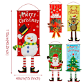 Miniatyrbillede 2 af 9: 1 STK Jule Veranda Dør Banner Julemand Snemand Glædelig Jul Hængende Flag Julepynt Til Boligindretning Navidad G04 christmas tree