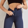 Pikkukuva 6 / 10: Joogahousut Urheilu Kohottavat Urheilulliset Liikunta Fitness Leggingsit Naisille Red M