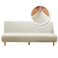 Miniatyrbild 10 av 11: Storlek Sofföverdrag Bäddsoffa Fällbart Sits Överdrag Stretch Överdrag Armlös Billig Soffskydd Elastiskt Överdrag För Hem Hotell Bankett 3776-YE D Size 190-210cm