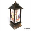 Miniatyrbilde 2 av 6: LED Flamme Vindlykter Klassisk Julehest Lampe Dekor Nyttårs Ornamenter Ferie Navidad Juletre Anheng Lys Like the picture 12.5CM