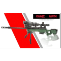 Miniatyrbillede 3 af 9: 1/6 Mini Puslespil AWM 1/6 AWM Sniper Rifle Plastik Samle Gun Model Militær Bygning til 12 Tommer Action Figur Display AWM